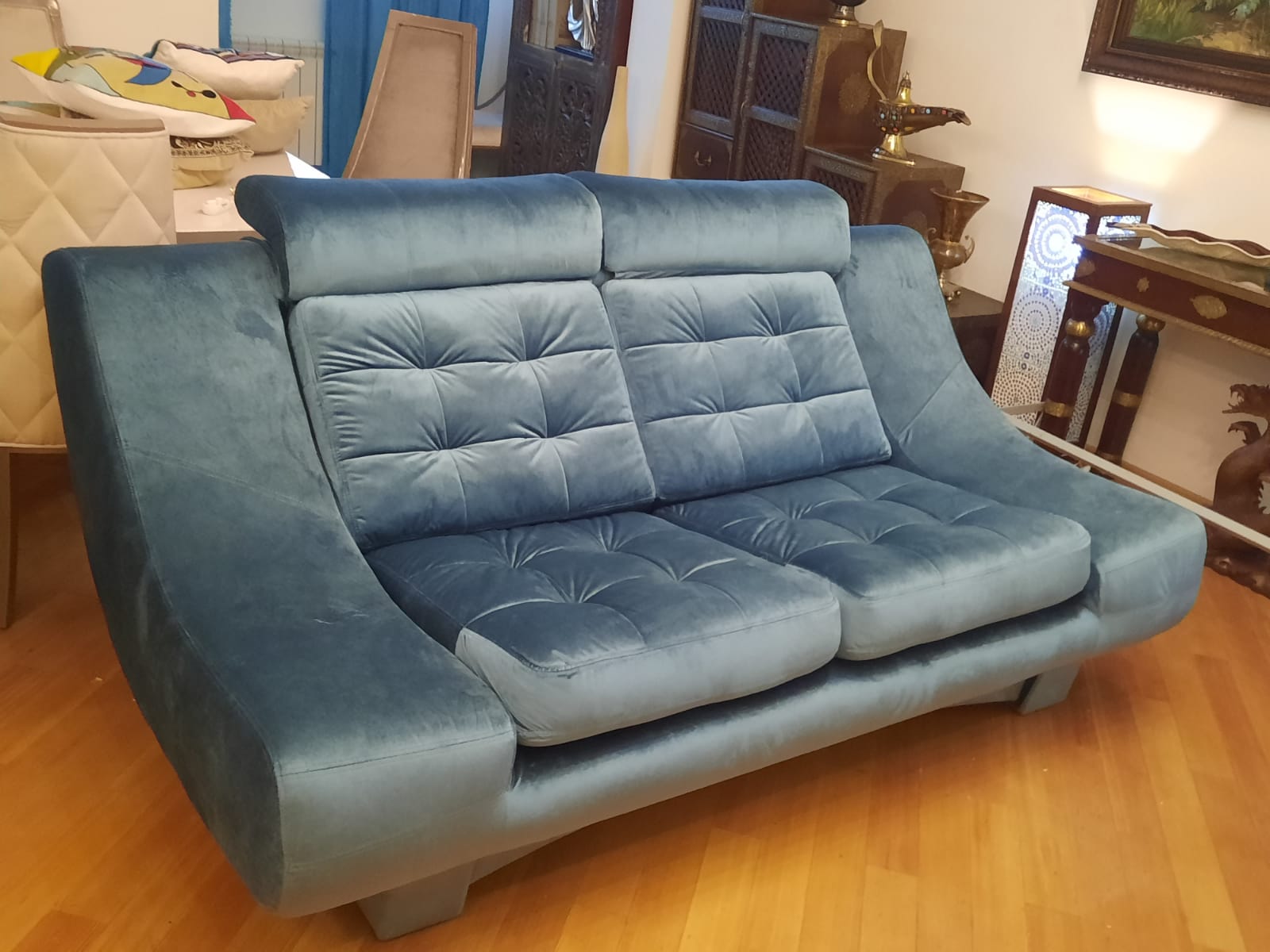 Обивка дивана на дому. Тушинская